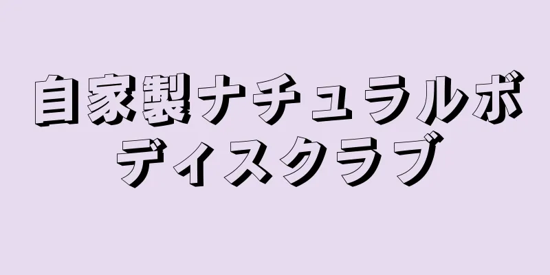 自家製ナチュラルボディスクラブ