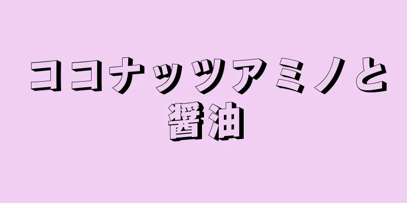 ココナッツアミノと醤油