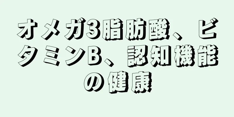 オメガ3脂肪酸、ビタミンB、認知機能の健康