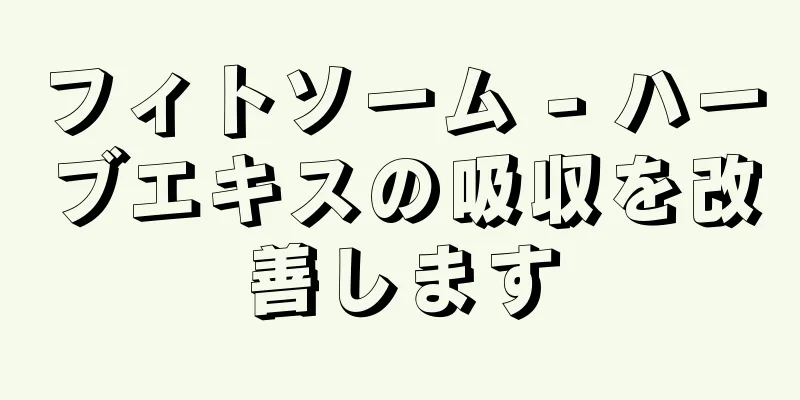 フィトソーム - ハーブエキスの吸収を改善します