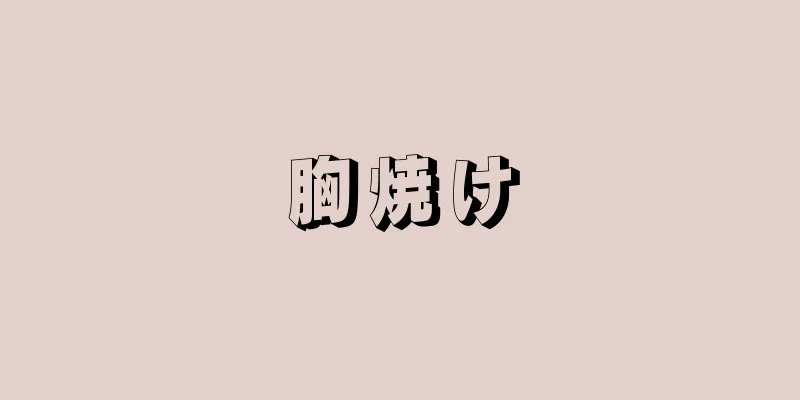胸焼け